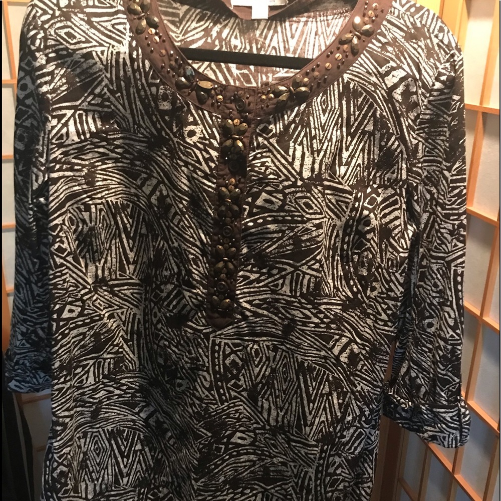JM Collection Tunic - Picture 4 of 6